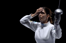 Η ξιφομάχος Nathalie Moellhausen