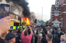 διαδηλωτες, αστυνομικοι, ταραχες, φωτιες