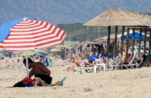 ΠΑΡΑΛΙΑ, ΛΟΥΟΜΕΝΟΙ, ΟΜΠΡΕΛΕΣ, ΘΑΛΑΣΣΑ