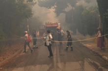 πυροσβεστες, φωτια, δασος