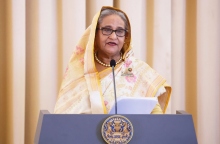 Η πρώην πρωθυπουργός του Μπανγκλαντές, Σέιχ Χασίνα