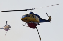 δυο ελικοπτερα της πυροσβεστικής