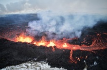 Ηφαίστειο στην Ισλανδία
