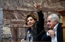 Όλγα Γεροβασίλη και Αλέκος Φλαμπουράρης