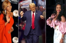 Beyoncé, Τραμπ και Ριάνα