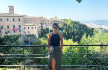 Αναμνηστική φωτογραφία στη Βολτέρα, Τοσκάνη