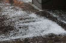 Κακοκαιρία: Ήχησε το 112 στα Τρίκαλα λόγω έντονης χαλαζόπτωσης 