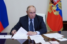 Ο πρόεδρος της Ρωσίας, Βλαντιμίρ Πούτιν