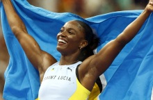 Εθνική αργία για την αθλήτρια που έφερε τα πρώτα Ολυμπιακά μετάλλια στην Αγία Λουκία