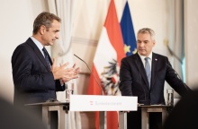 Μητσοτάκης από Βιέννη: Η Ελλάδα διαφυλάσσει τα ευρωπαϊκά θαλάσσια και χερσαία σύνορα