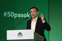 Ο δήμαρχος Αθηναίων και υποψήφιος αρχηγός του ΠΑΣΟΚ, Χάρης Δούκας