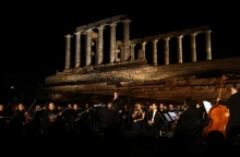 Ζωντανά ο νέος φωτισμός του Ναού του Ποσειδώνα στο Σούνιο