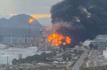 Φωτιά στις εγκαταστάσεις της Motor Oil στους Αγίους Θεοδώρους – «112» για απομάκρυνση από την περιοχή