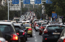 Μποτιλιάρισμα στους δρόμους της Αθήνας