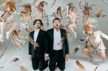 Οδυσσέας Παπασπηλιόπουλος και Γιώργος Χρυσοστόμου στους «Όρνιθες»