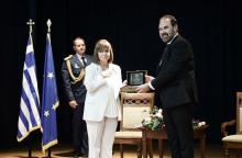 Η Κατερίνα Σακελλαροπούλου 