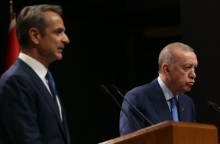 Κυριάκος Μητσοτάκης και Ρετζέπ Ταγίπ Ερντογάν 