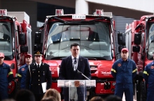 Ο υπουργός Κλιματικής Κρίσης και Πολιτικής Προστασίας Βασίλης Κικίλιας