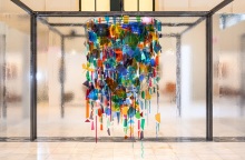 To έργο «Dyslexia» του Κωνσταντίνου Κακανιά, Περίπτερο Stefanidou-Tsoukala Gallery, Αrt Athina