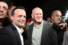 Γιώργος Παπανδρέου και Χάρης Δούκας