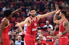 Σαρωτικός ο Ολυμπιακός - Κέρδισε την Αρμάνι Μιλάνο 89-68