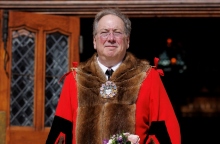 Ο Λόρδος Δήμαρχος του χρηματοοικονομικού κέντρου του Λονδίνου,  Μάικλ Μεϊνέλι