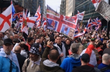 Βρετανοι διαδηλωτες στο Λονδίνο