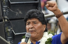 Ο πρώην πρόεδρος της Βολιβίας Έβο Μοράλες