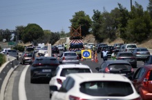 Επιστροφή μετ΄εμποδίων στην πρωτεύουσα: Ουρές 10 χιλιομέτρων στη Λαμία λόγω έργων