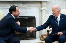 Τζο Μπάιντεν και Νίκος Χριστοδουλίδης