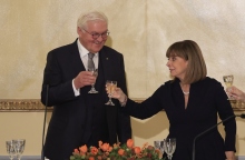 Κατερίνα Σακελλαροπούλου και Φρανκ Στάινμάϊερ