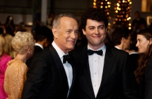 Ο Τομ Χανκς με τον γιο του Τρούμαν