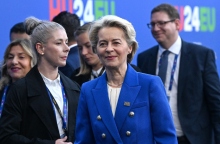 Η πρόεδρος της Κομισιόν, Ούρσουλα φον ντερ Λάιεν 