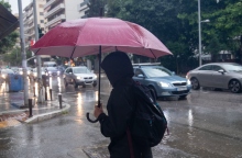 περαστικοι, ομπρελες, βροχη