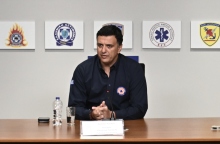 Ο Υπουργός Κλιματικής Κρίσης και Πολιτικής Προστασίας Βασίλης Κικίλιας