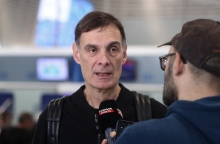 Ο προπονητής του Ολυμπιακού Γιώργος Μπαρτζώκας