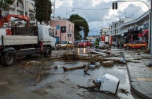 Κακοκαιρία Bora: Σε κατάσταση εκτάκτου ανάγκης Ρόδος και Λήμνος