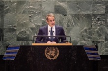 Ο Πρωθυπουργός Κυριάκος Μητσοτάκης στη Γενική Συνέλευση του ΟΗΕ 