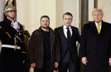 Ζελένσκι: Μια καλή και παραγωγική συνάντηση με Τραμπ και Μακρόν