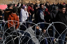 προσφυγες, συρματοπλεγμα