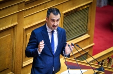 Ο πρόεδρος της Νέας Αριστεράς, Αλέξης Χαρίτσης 