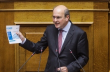 Ο υπουργός Εθνικής Οικονομίας και Οικονομικών Κωστής Χατζηδάκης 