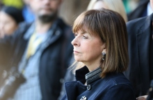 H Πρόεδρος της Δημοκρατίας Κατερίνα Σακελλαροπούλου