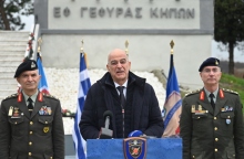 Ο Υπουργός Εθνικής Άμυνας, Νίκος Δένδιας