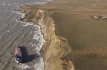 Ρωσία: Κατάσταση έκτακτης ανάγκης λόγω της πετρελαιοκηλίδας στη Μαύρη Θάλασσα