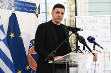 Ο Υπουργός Κλιματικής Κρίσης και Πολιτικής Προστασίας, Βασίλης Κικίλιας 