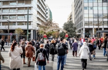 αγορα, δρομος, κοσμος, κινηση