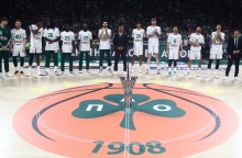 παιχτης μπασκετ, γηπεδο, κυπελλο, Παναθηναϊκός