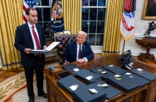 O νέος πρόεδρος των ΗΠΑ, Ντόναλντ Τραμπ