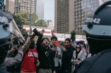 φοιτητες, διαδηλωση, αστυνομικοι